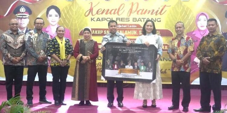 Malam Pisah Sambut Kapolres Batang Jawa Tengah