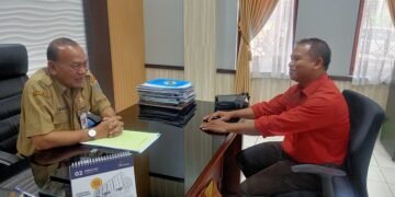 Ari Yudianto, PJ Sekda Batang, Berdialog Akrab dengan Jurnalis LKS