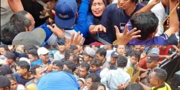 Festival Gunungan Durian Pekalongan, Warga Berebut, Belasan Orang Dibawa Ke RS