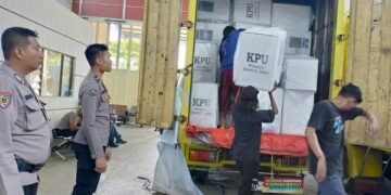 KPU Batang Memulai Pengiriman Logistik Untuk Pemilu 2024