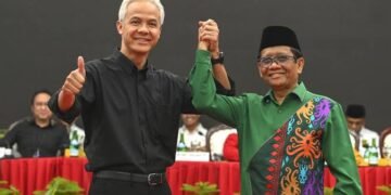 Perolehan Suara Ganjar-Mahfud Tenggelam di 16 Persenan