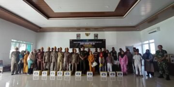 KODIM 0736 BATANG MULIAKAN VETERAN, WARAKAWURI SERTA ANAK YATIM