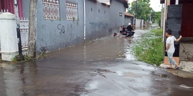 Beberapa Titik Di Batang Area Kota Terendam Banjir.