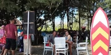 Pantai Sigandu Batang Destinasi Pavorit Saat Libur Idul Fitri 1445 H.