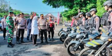 11 Pos Poin Kuat Siap Mengatasi Kemacetan Di Wilayah Polres Batang