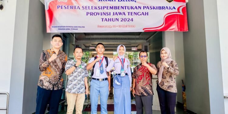 Dua Pelajar Batang Ikuti Seleksi Paskibraka Tingkat Provinsi Jawa Tengah