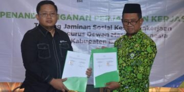 BPJS Ketenagakerjaan Jalin Kerjasama dengan DMI Kabupaten Batang.