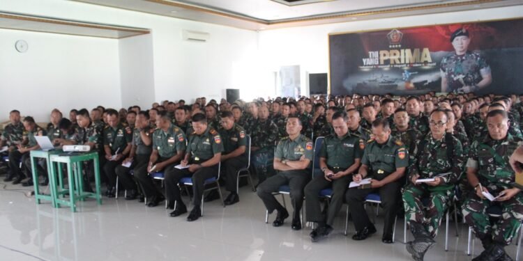 Penekanan Dandim 0736/Batang Kepada Prajurit Jajaran Tentang Bahaya Judi Online