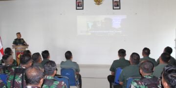 Penekanan Dandim 0736/Batang Kepada Prajurit Jajaran Tentang Bahaya Judi Online