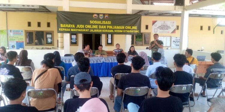 Dandim Perintahkan Danramil Jajaran Sosialisasikan Bahaya Judol Dan Pinjol Ke Masyarakat