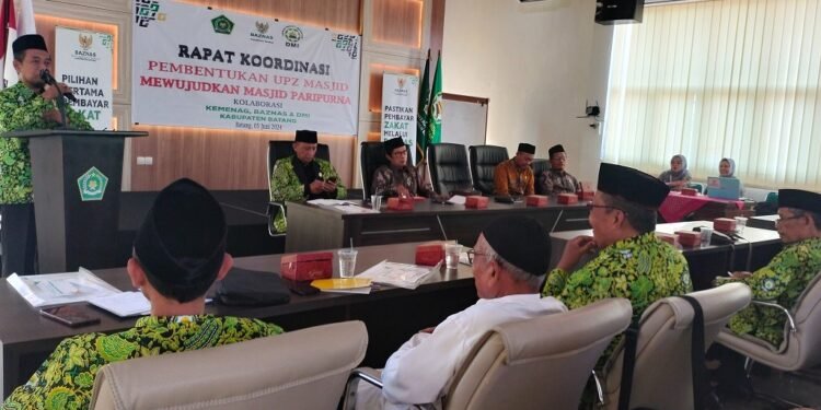 Jaga Legalitas Masjid, Baznas Rangkul DMI Bentuk UPZ