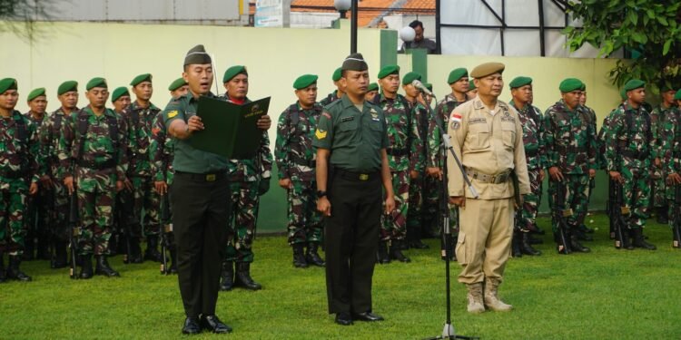 Dandim Pimpin Upacara Bendera 17-an Bulan Juni, Bacakan Amanat Pangdam