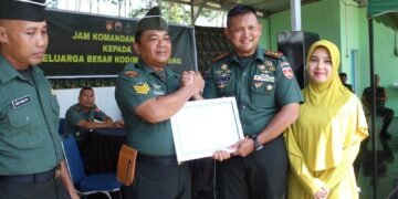 Jam Komandan Kodim Kepada Prajurit, PNS dan Persit Keluarga Besar Kodim 0736/Batang
