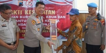 Dokkes Polres Batang Salurkan Alat Bantu Penyandang Disabilitas