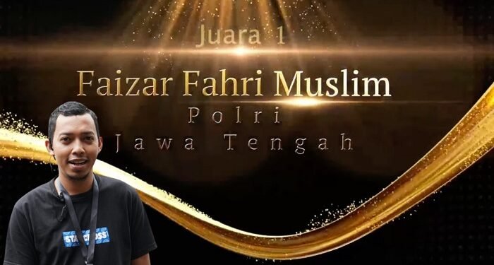 Faizar Fahri, Musisi Batang Juarai Kompetisi Lagu Hut Bhayangkara