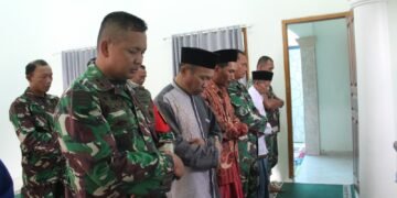 Sesibuk Apapun Di Lokasi TMMD Bagi Yang Beragama Islam Jangan Tinggalkan Shalat