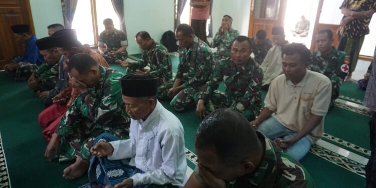 Sesibuk Apapun Di Lokasi TMMD Bagi Yang Beragama Islam Jangan Tinggalkan Shalat