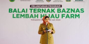 Baznas RI Luncurkan Balai Ternak di SMK Peternakan Lembah Hijau Batang