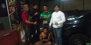 Anggota Kodim 0736/Batang Amankan Pelaku Curamor Di Wilayah Gringsing