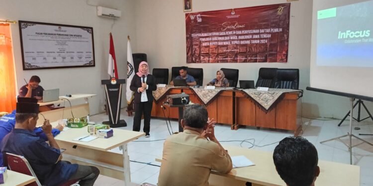 Coklit Pemilih di Kabupaten Batang Capai 78 Persen