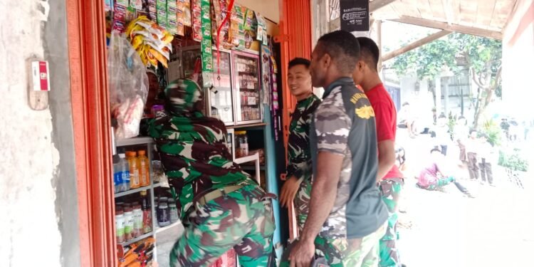 Berkah TMMD, Warung Bapak Suntoro Punya Pelanggan Baru