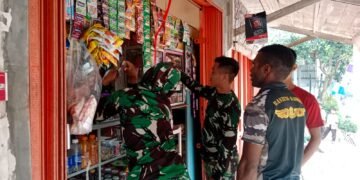 Berkah TMMD, Warung Bapak Suntoro Punya Pelanggan Baru