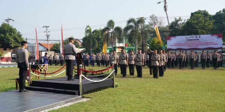 Demi Meningkatkan Kondisi KAMTIBMAS POLRES Batang lakukan Mutasi Dan Rotasi Jabatan