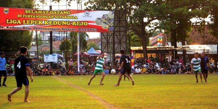 Meriahkan HUT RI Ke-79, Warga Kedung Rejo Gelar Liga Lepek