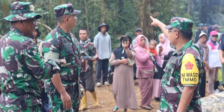 Progres TMMD Reguler Ke 121 Kodim Batang Dapat Apresiasi Dari Mabes TNI AD
