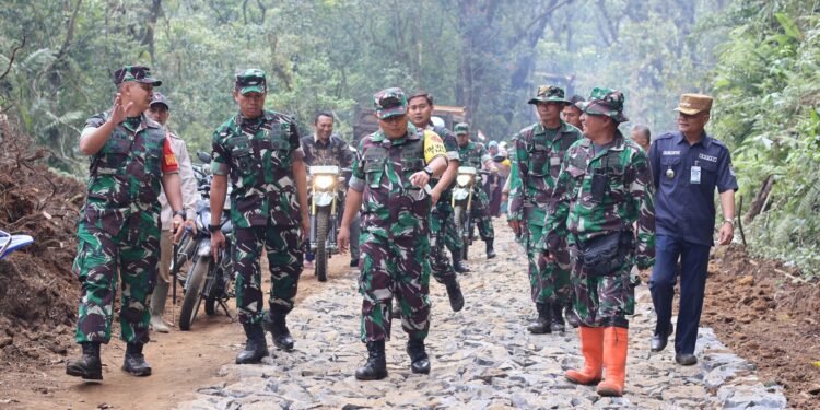 Progres TMMD Reguler Ke 121 Kodim Batang Dapat Apresiasi Dari Mabes TNI AD