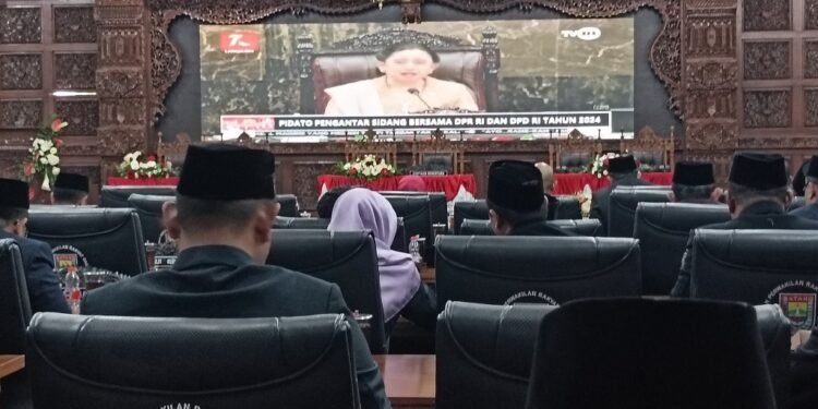 Simak Sidang Tahunan, DPRD Batang Imbau Sinergi Tetap Terjalin
