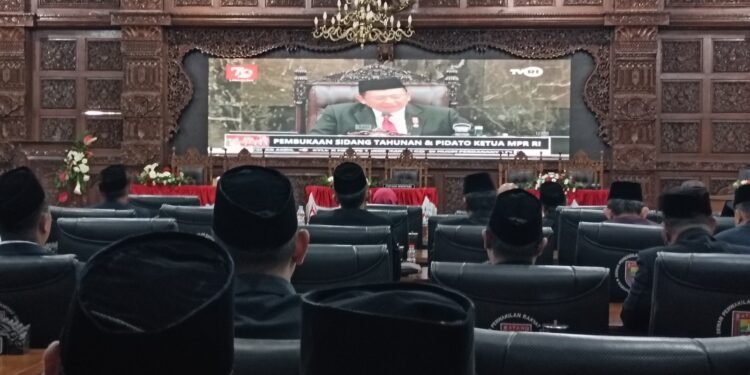 Simak Sidang Tahunan, DPRD Batang Imbau Sinergi Tetap Terjalin