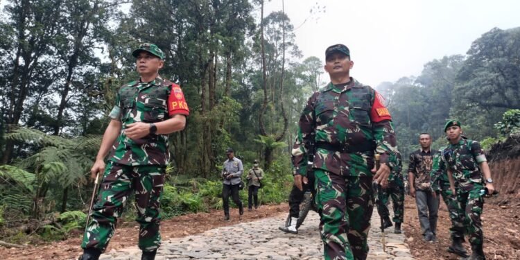 TMMD Usai, Pangkas Waktu Tempuh Jalur Pacet – Gerlang