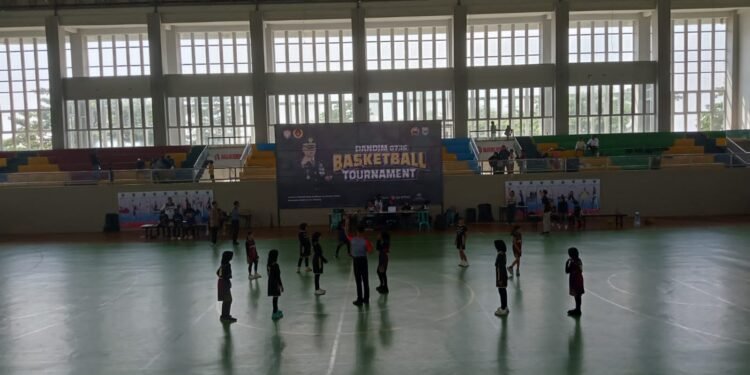 Kejuaraan Basket Piala Dandim Batang Jadi Ajang Mencari Bibit Atlet