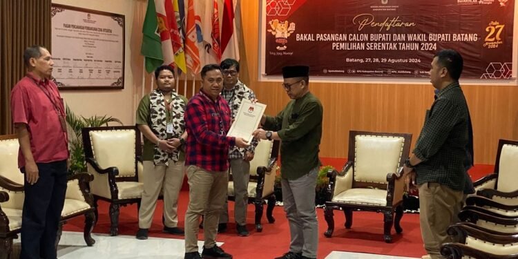 KPU Batang Simulasi Pendaftaran Bakal Paslon Bupati dan Wakil Bupati
