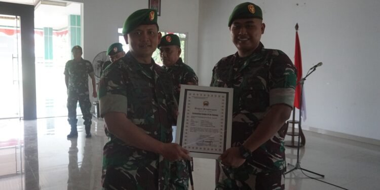 Lepas Anggota Pindah Satuan. Dandim Pesan : Jaga selalu Silaturahmi