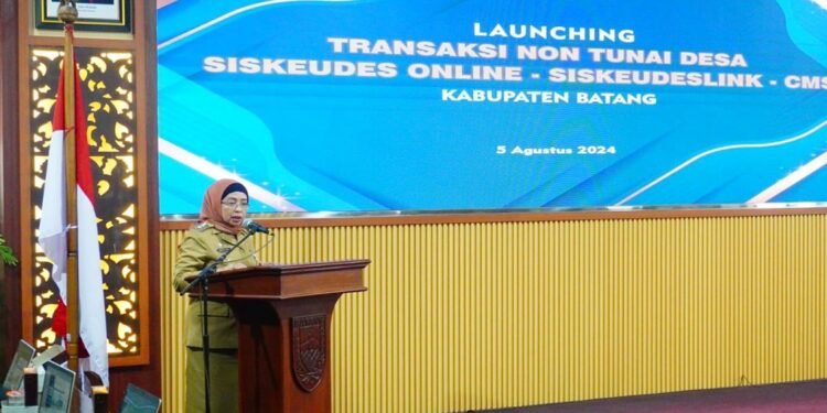 Antisipasi Adanya Korupsi, Dispermades Batang Resmi Wajibkan Transaksi Non Tunai Untuk Desa