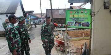 Dandim 0736/Batang Selaku Dansatgas TMMD Reguler Cek Langsung Rehab Rumah Tidak Layak Huni