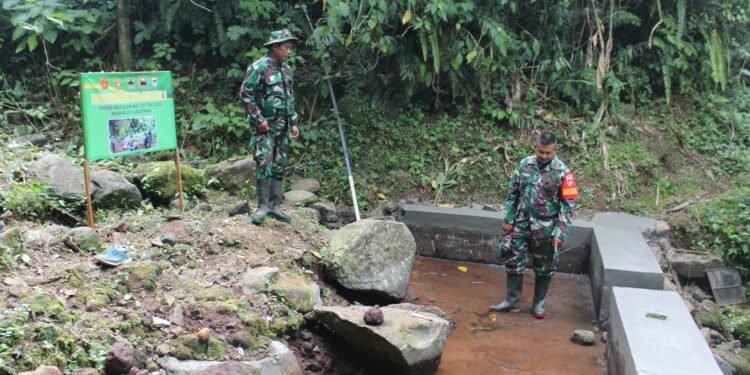 Manunggal Air Bersih Menjadi Program Tambahan di TMMD Reguler Ke – 121 Kodim 0736/Batang