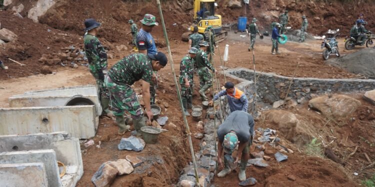 Sasaran Fisik Pembuatan Talud dan Gorong Gorong Mulai Di Kebut