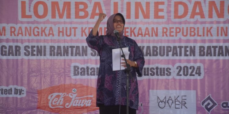 HUT Ke-79 RI, Pemkab Batang Gelar Lomba Line Dance