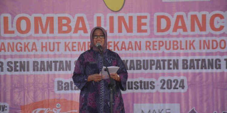 HUT Ke-79 RI, Pemkab Batang Gelar Lomba Line Dance