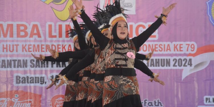 HUT Ke-79 RI, Pemkab Batang Gelar Lomba Line Dance