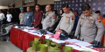 Polres Batang Ringkus Komplotan Pencuri Tabung Gas