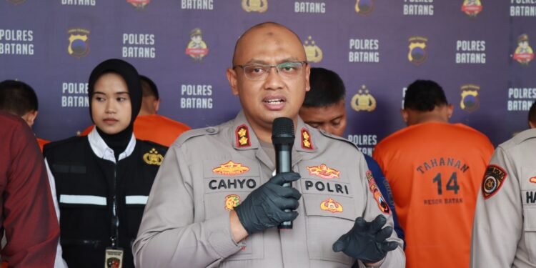 Polres Batang Ringkus Komplotan Pencuri Tabung Gas
