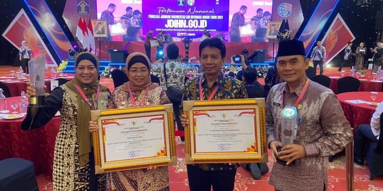 Lima Tahun Berturut-turut, Batang Sabet Penghargaan JDIH Tingkat Nasional