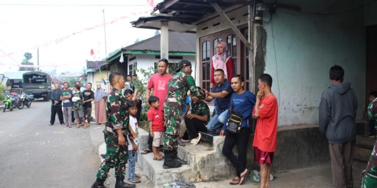 Prajurit Satgas TMMD Pamitan, Warga Desa Pacet Sedih