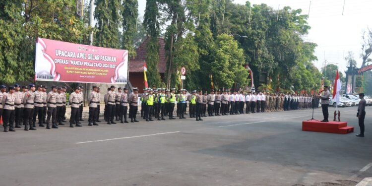 Apel Gelar Pasukan, Polres Batang Siap Amankan Pilbup dan Pilgub Jateng 2024
