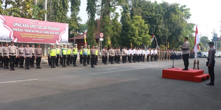 Apel Gelar Pasukan, Polres Batang Siap Amankan Pilbup dan Pilgub Jateng 2024