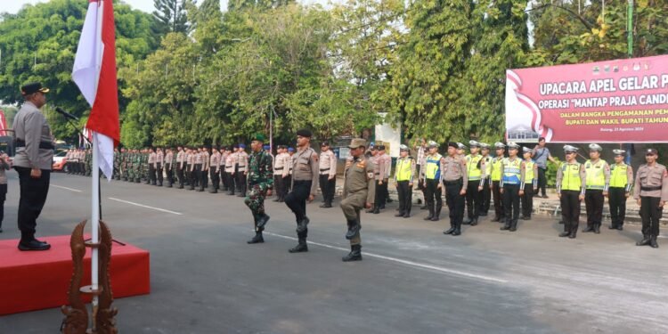 Apel Gelar Pasukan, Polres Batang Siap Amankan Pilbup dan Pilgub Jateng 2024